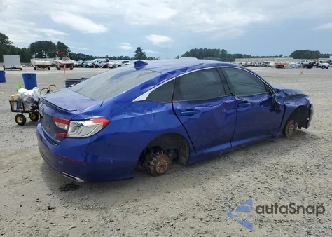 2020 Honda Accord Sport из США, поврежденный, VIN 1HGCV1F39LA069727